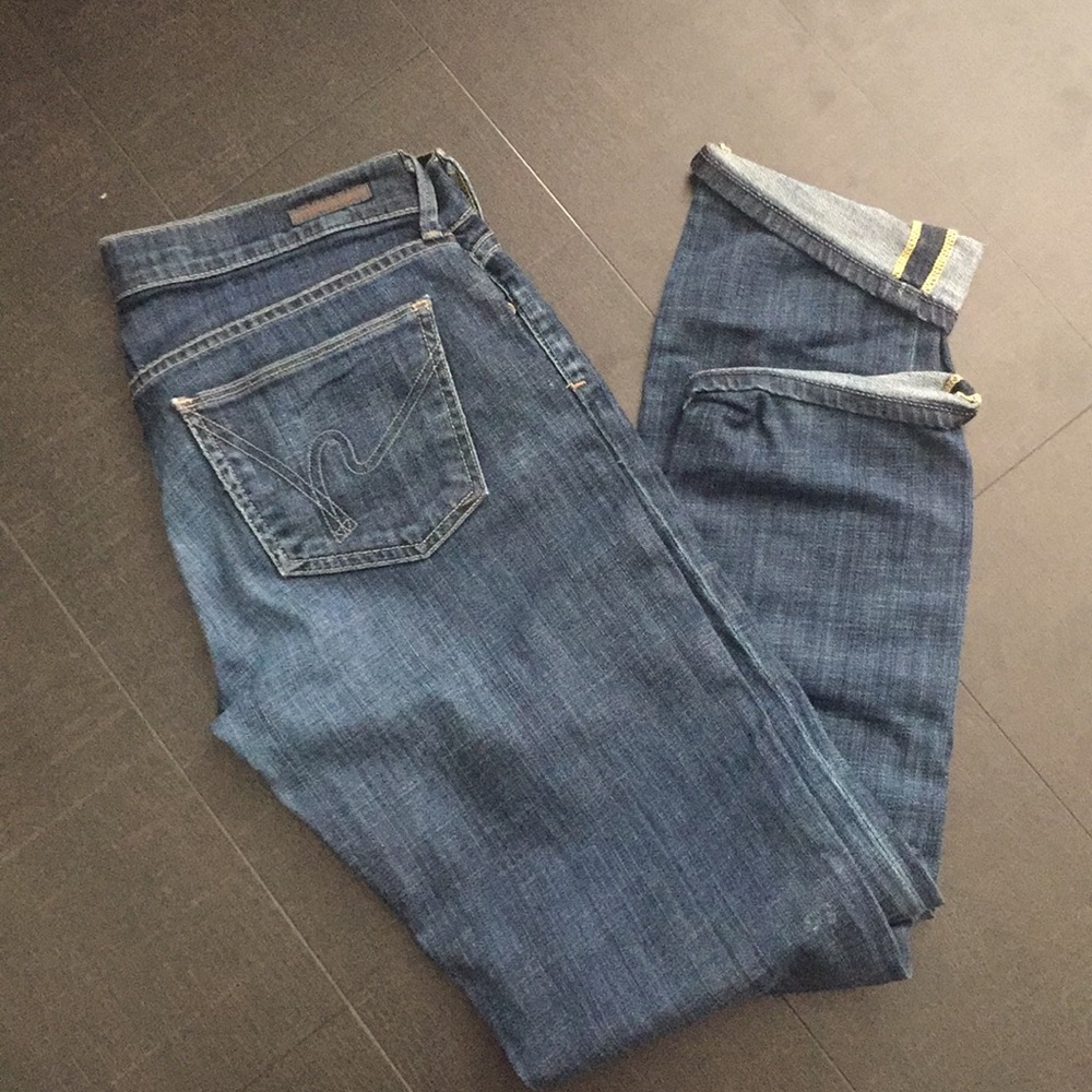 Citizens of humanity blue jeans